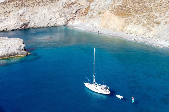 2-Day Private Sailing Tour around Milos, Kimolos and Polyaigos - Polyaigos brings a quieter second morning