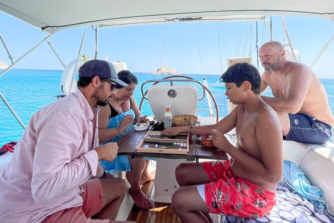 2-Day Private Sailing Tour around Milos, Kimolos and Polyaigos - Gerakas Beach and the onboard mezze break