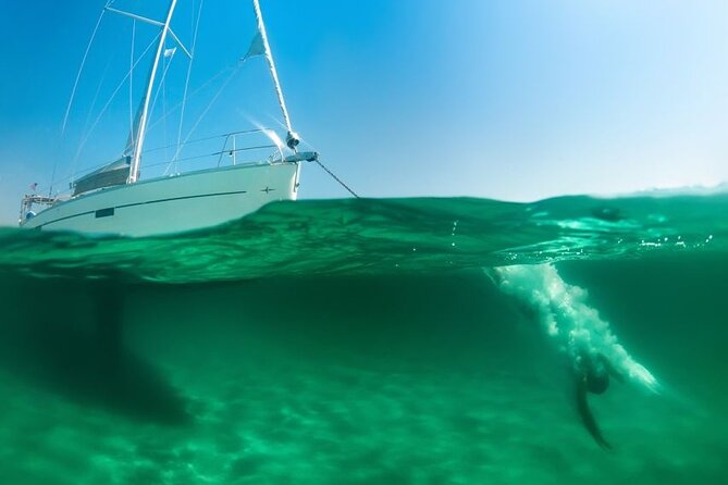 7 Hours Naxos Sailing Experience - Open water and the first turquoise cove