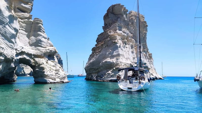 Adamantas: Kleftiko Sailing Cruise with Meal and Swim Stops - What makes this Milos cruise special