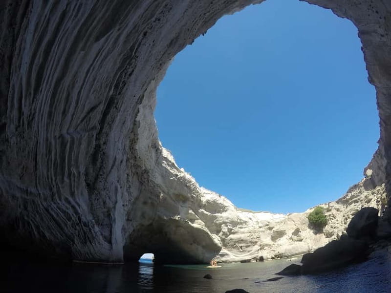 Adamantas: Kleftiko Sailing Cruise with Meal and Swim Stops - Food, music, and the Oneiro atmosphere