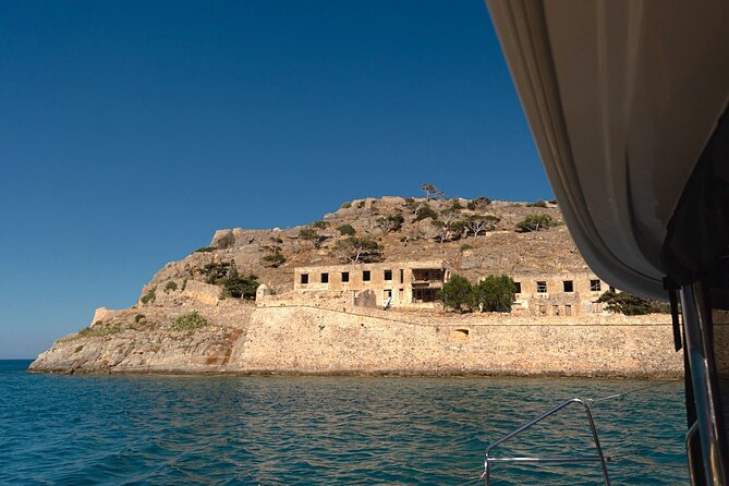 Ag. Nikolaos Catamaran to Spinalonga - Gourmet Meal & Water Toys - Spinalonga from the sea
