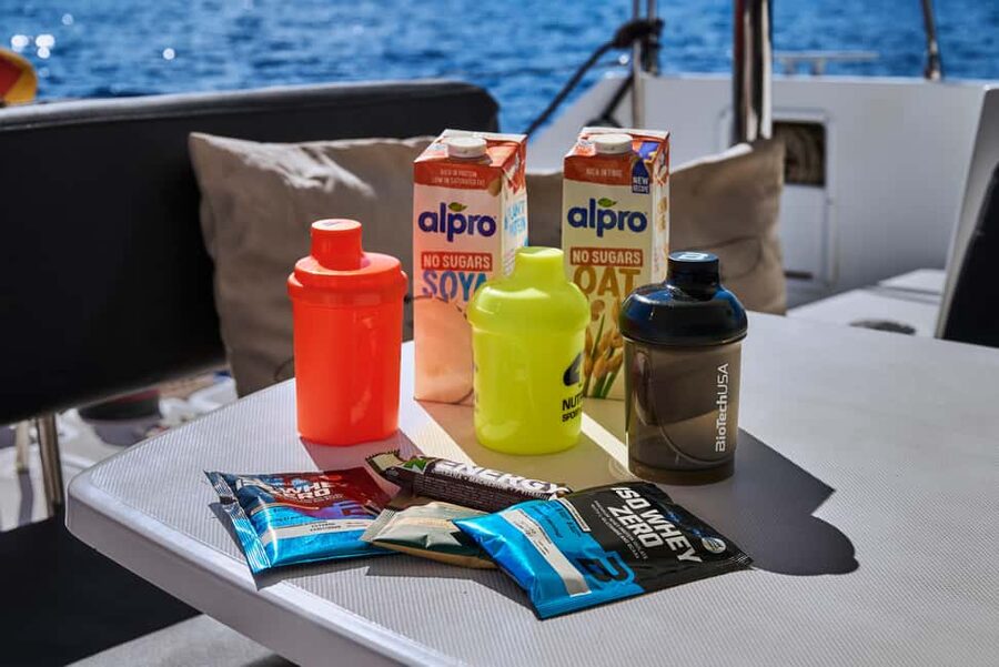 Agios Nikolaos All-inclusive Catamaran Cruise & Water Toys - What the catamaran feels like on a full day