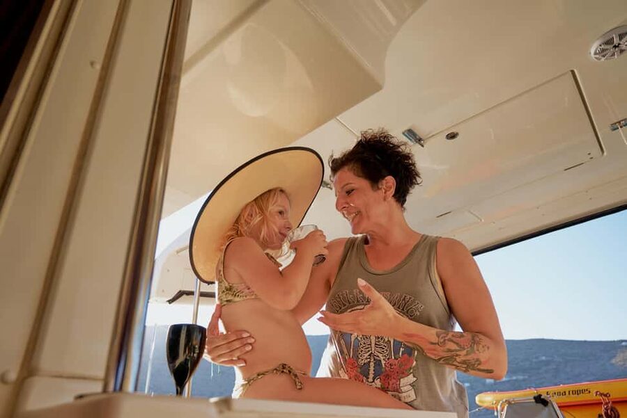 Agios Nikolaos All-inclusive Catamaran Cruise & Water Toys - Who will enjoy this cruise most