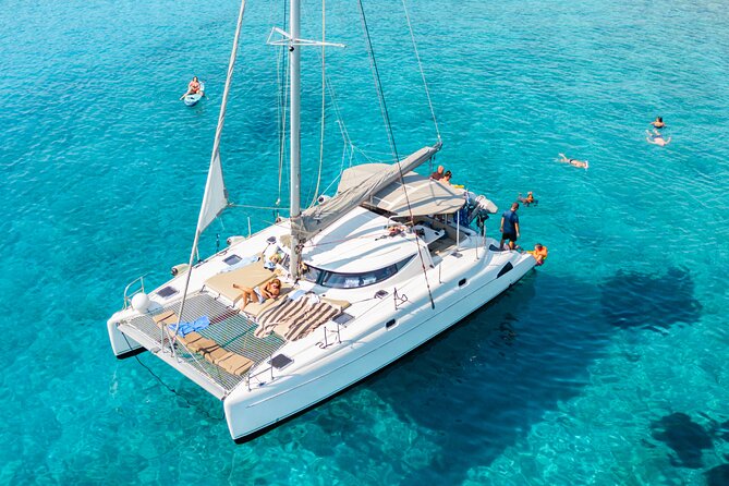 Agios Nikolaos: Kolokytha and Spinalonga Catamaran with Meal - Kolokytha Beach and its sheltered water