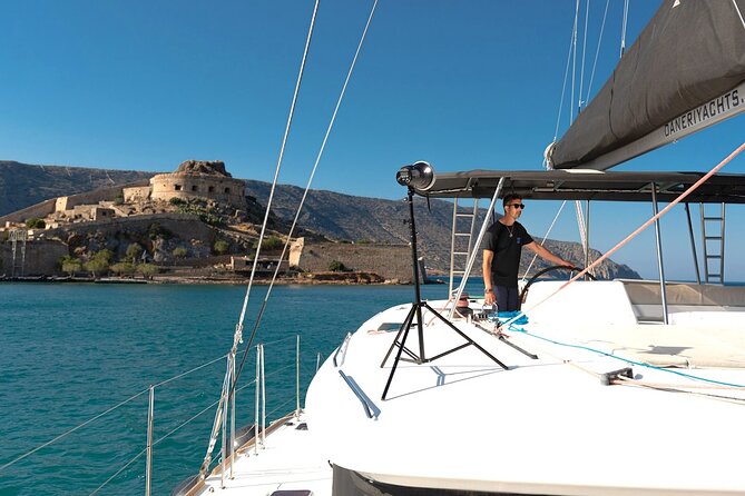 Agios Nikolaos: Private Catamaran Cruise with Meal & Drinks - Setting off from Agios Nikolaos Marina