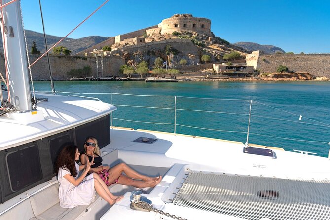 Agios Nikolaos: Private Catamaran Cruise with Meal & Drinks - Kolokitha Bay is the heart of the outing