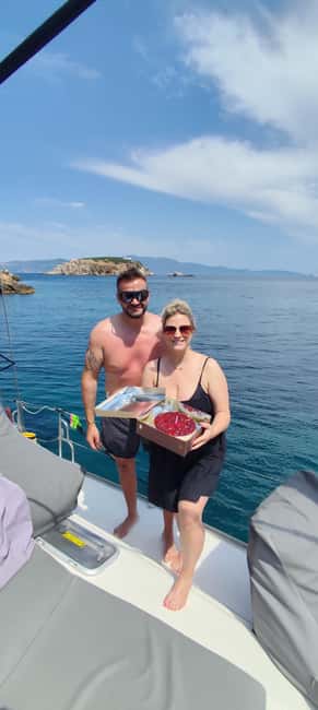 ARGO III Skiathos Day Sailing, Breakfast, Lunch, Drinks - Lagoon Swimming With Snorkels and SUPs