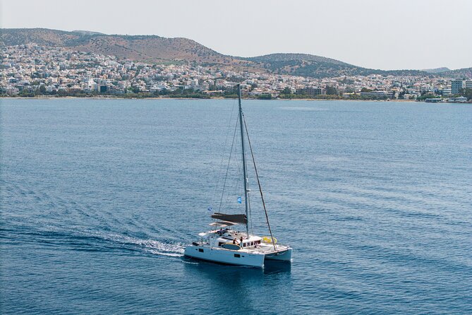 Athens Catamaran Half Day Semi Private Cruise Tour - Food, drinks, and the value of the $192.81 price