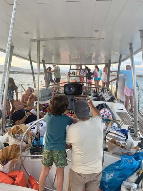 Athens: Full-Day Private Sailing Trip with Meal & Drinks - Idrousa and the quiet-water stop