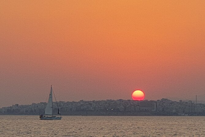 Athens Riviera Catamaran tour with fresh Meal Drinks and Swimming - First Stop at Vouliagmeni Bay