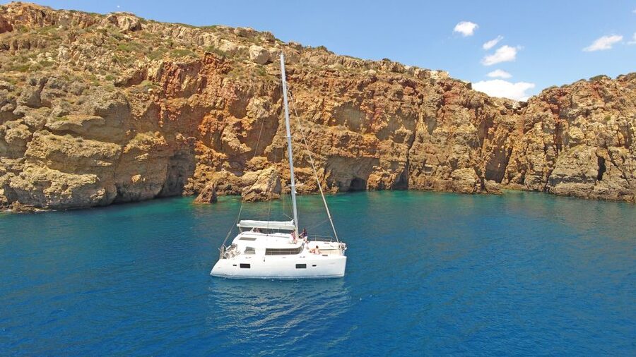Athens Riviera: Half-Day Private Catamaran Cruise - Leaving Athens by private car