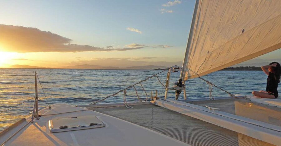 Athens Riviera: Half-Day Private Catamaran Cruise - Voula brings the first swim