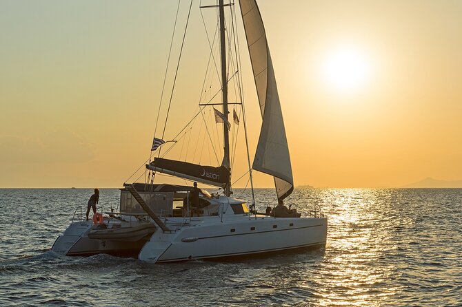 Athens Semi Private Sunset Catamaran Cruise with meal & drinks - How private does a semi-private cruise feel?