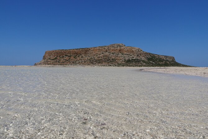 Balos Beach and Gramvousa island shared group Sailing Cruise - Balos Lagoon and the famous pink sand