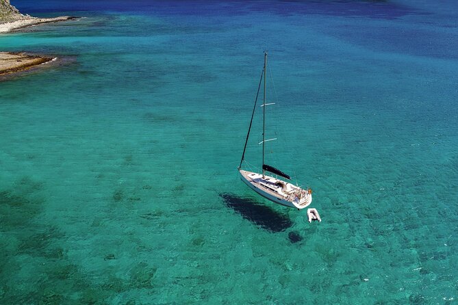 Balos Beach and Gramvousa island shared group Sailing Cruise - What the group size changes