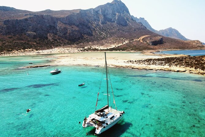Balos & Gramvousa Luxury Catamaran Sailing Cruise from Kissamos - Key things to know before booking