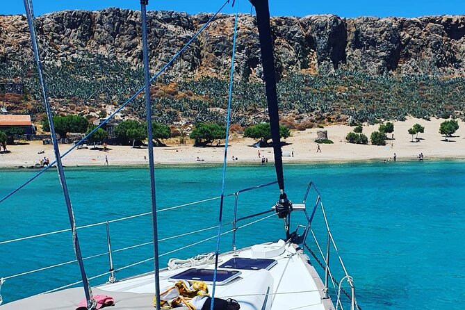 Balos Shared Catamaran Cruise (small groups up to 10 or 22ppl) - Balos Lagoon: two hours near Crete’s famous water