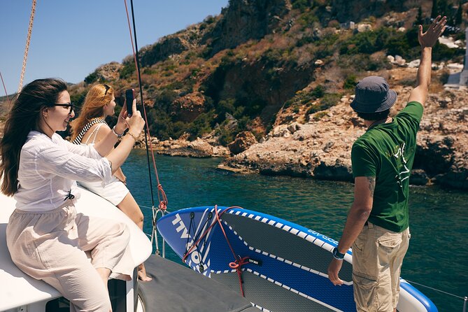 Catamaran Cruise in Nafplio | Private - Romvi island brings a quieter second stop