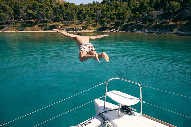 Catamaran Cruise in Nafplio | Private - The catamaran, crew, and onboard equipment