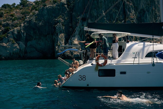 Catamaran Cruise in Nafplio | with Local Treats - Romvi and Daskaleio: the main swimming time