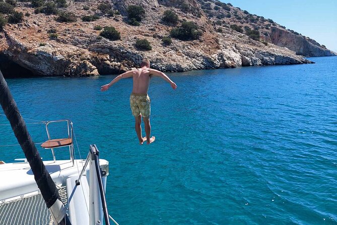Catamaran Experience Naxos , all inclunding - The Lagoon 450F makes the boat part comfortable
