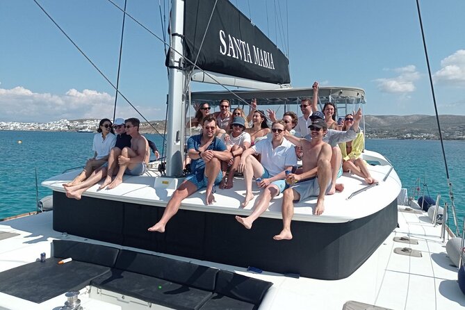 Catamaran Experience Naxos , all inclunding - Who will get the most from this cruise