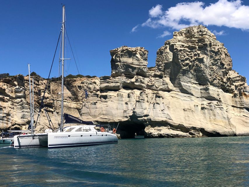 Catamaran Full Day Cruise - Kimolos, Agios Efstathios, and Glaronisia
