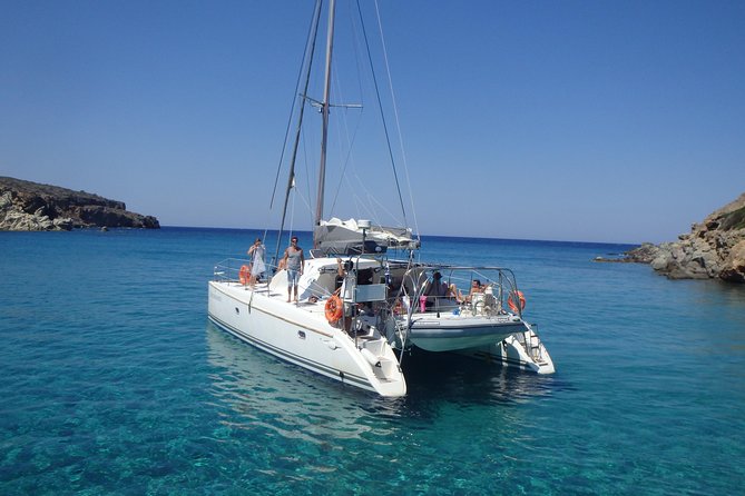 Catamaran Full Day Cruise: Poliegos - Kleftiko - Key points at a glance