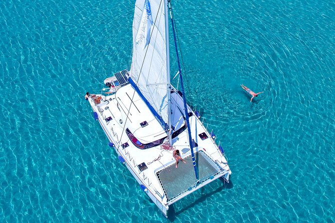 Catamaran Full-Day of Milos and Poliegos With Lunch & BBQ - Starting from Adamas at 8:30 a.m.