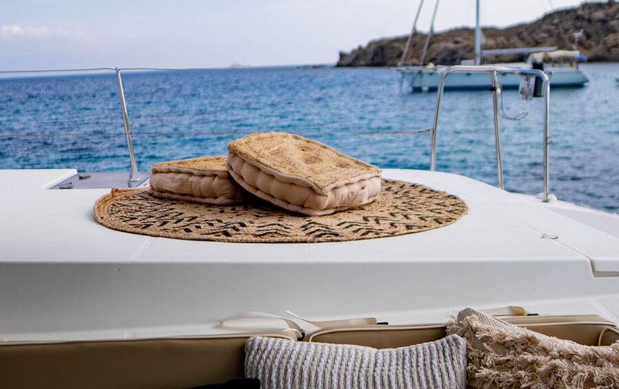Catamaran’s Private Tour / Mykonos - Choosing the 3:30 p.m. Sunset Cruise