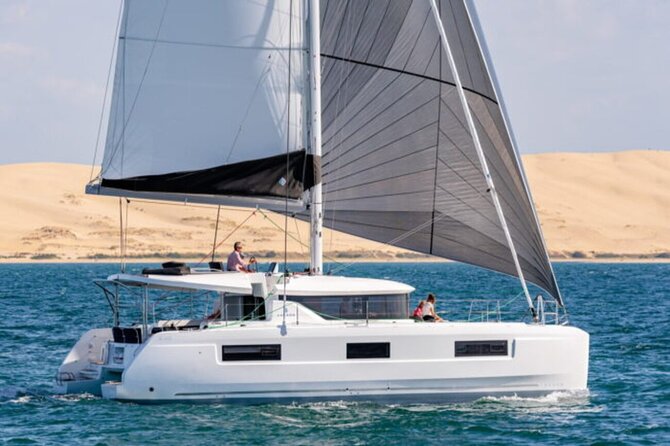 Catamaran Sailing to Dia with Lunch in Heraklion, Crete(EST 2024) - Snorkeling, swimming, and SUP without extra fees