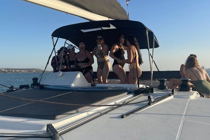 Catamaran Semi Cruise Paros Antiparos includes Food and Drinks - Despotiko and Panteronisi, the quiet island stops