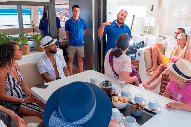 Chania Morning Catamaran Cruise with Premium Lunch & Drinks - Lunch prepared while you swim