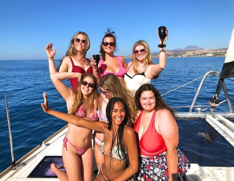 Chania Old Port:Luxury Sunset Catamaran Cruise with Prosecco - Key points at a glance