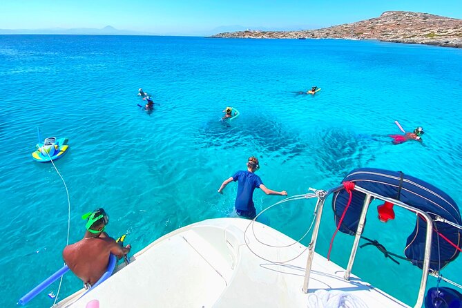 Chania: Private Day Catamaran Cruise with Swimming and Meal - Beer, wine, and a family-friendly drinks plan