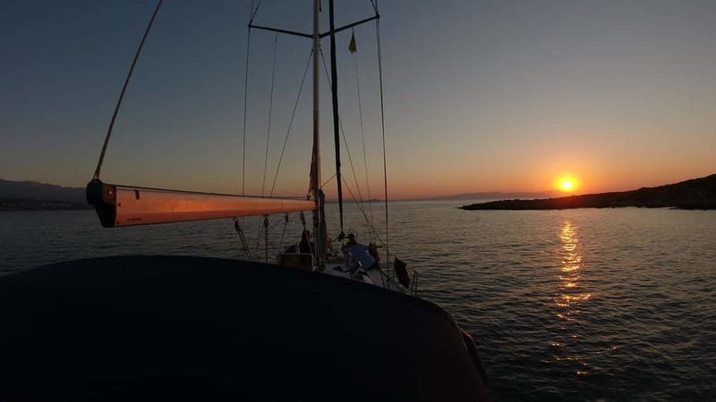 Chania: Private Sailing Cruise with Snorkel, Lunch & Drinks - Leaving Chania from the Old Venetian Harbour