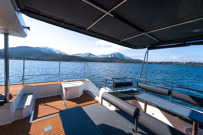 Comfort Max Catamaran Caldera Cruise with BBQ and Drinks - Key points at a glance