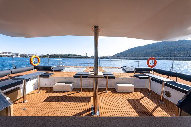 Comfort Max Catamaran Caldera Cruise with BBQ and Drinks - Why a Santorini catamaran cruise is worth considering