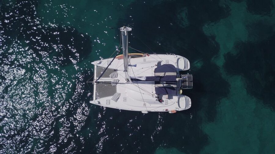 Corfu: Half Day Private Cruise on Lagoon Catamaran - Drinks and snacks, but no full lunch