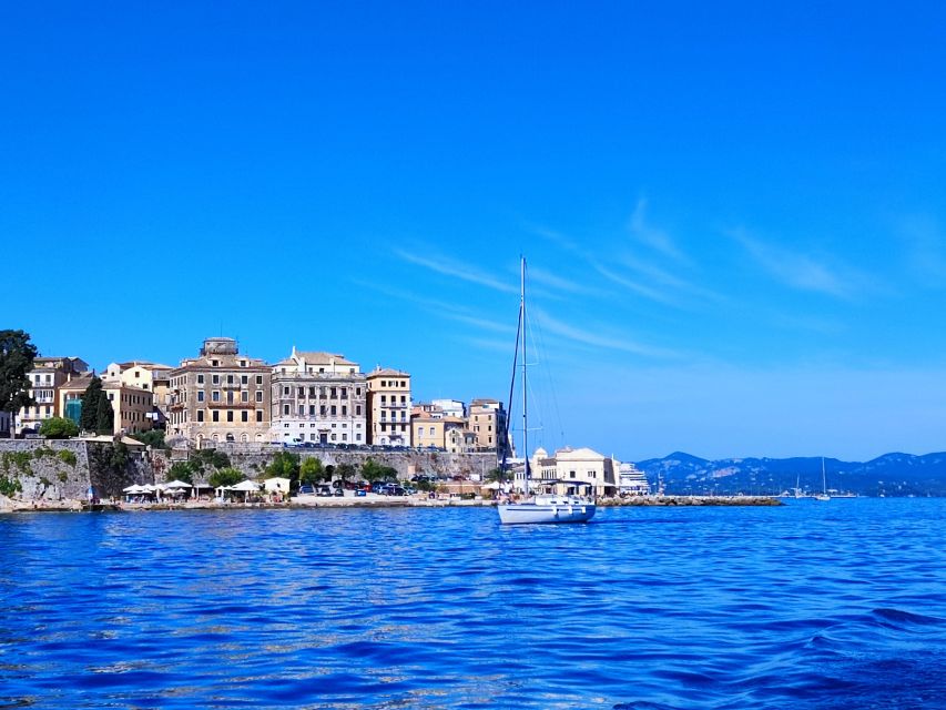 Corfu: Half-day Private Cruise with Sailing Yacht - Swimming at the Royal Baths