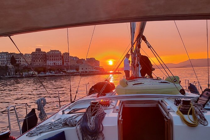 Corfu Island Sunset Cruise on Sailing Boat - Leaving from Gouvia at 7:30 pm