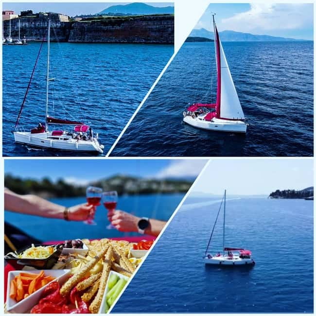 Corfu: Private Sailing Cruise- Swim Stops with Food & Drinks - Setting Out From Gouvia Marina