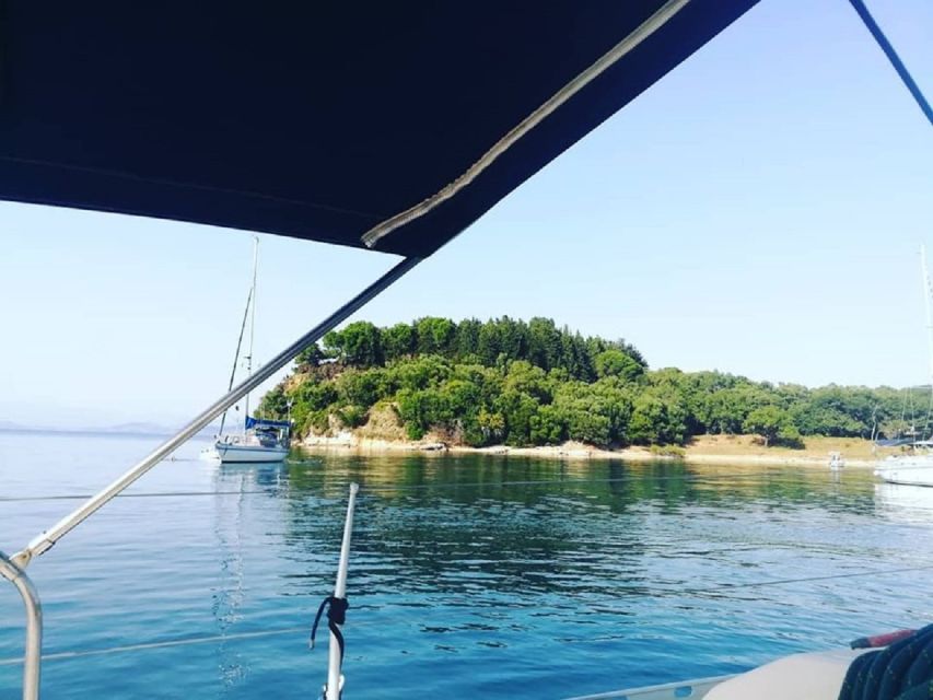 Corfu: Private Sailing Yacht Cruise - Mouse Island and the famous airplane photographs