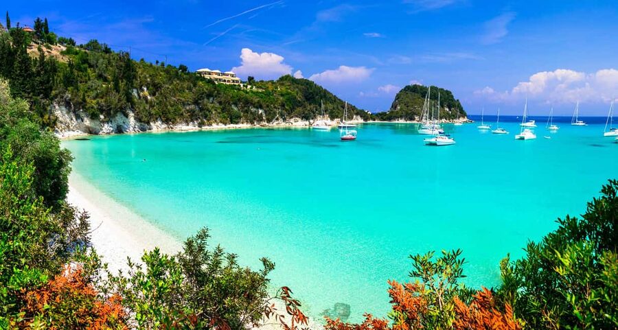Corfu: Private yacht cruise to Paxos - Antipaxos & Caves - From Gouvia Marina to the Ionian islands