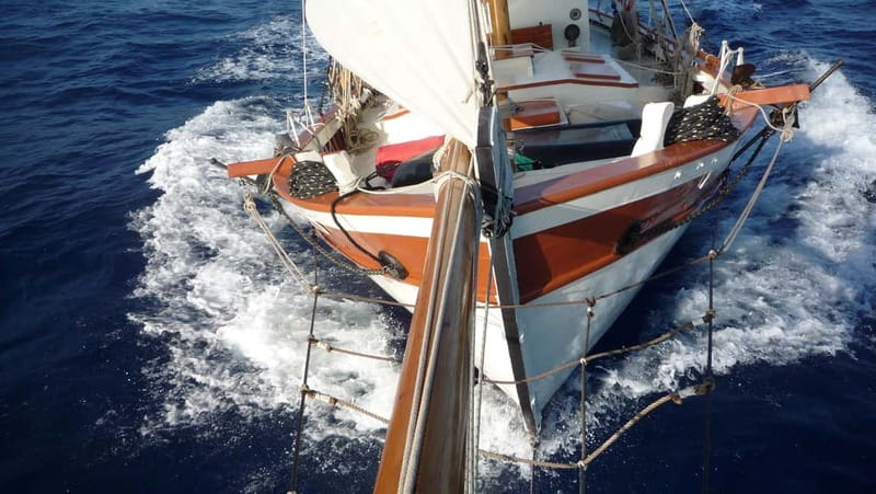 Corfu: Sunset Cruise on a Traditional Wooden Sailing Yacht - What the small boat setting means