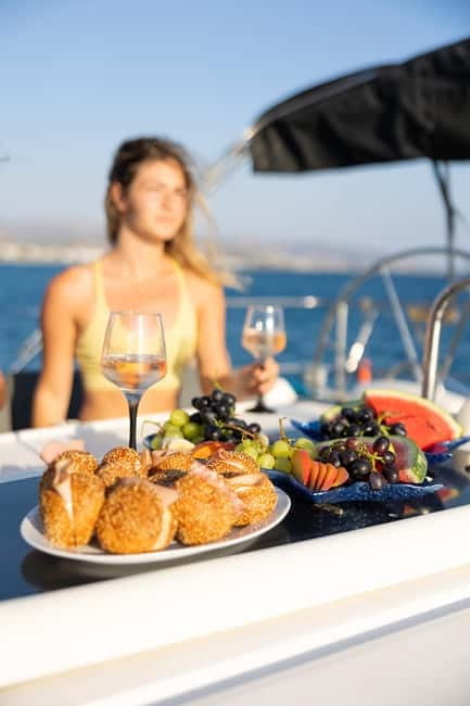 Daily Sailing experience between Naxos and Paros coastline - Lunch With Greek Flavor