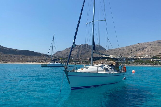 Daytour Sailboat with Lunch/drinks in Lindos area - Kiotari Beach adds another stretch of coast