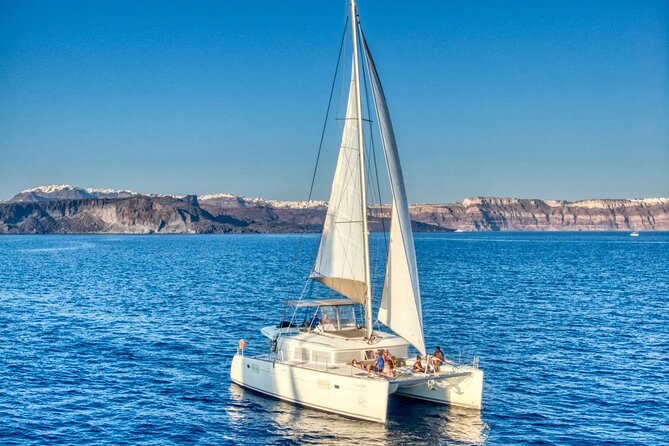 Deluxe Santorini Sailing with BBQ and Drinks Shared Tour - Group size, comfort, and what to pack