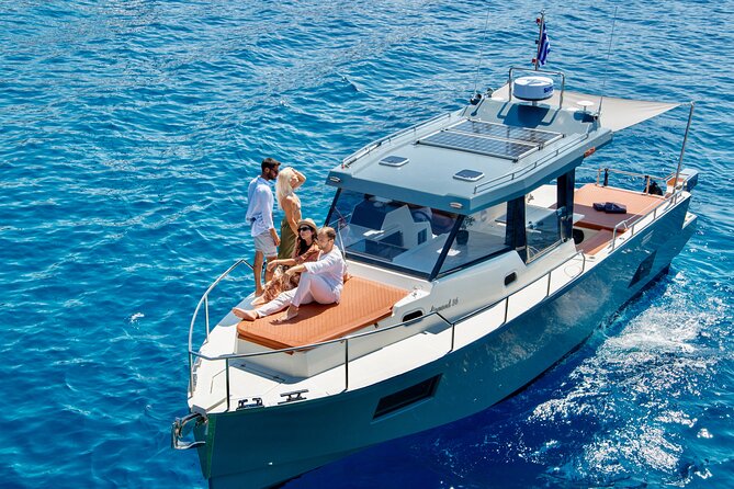 Diamond 36 Private Motor Yacht Caldera Cruise - Thirassia and the quieter side of the caldera